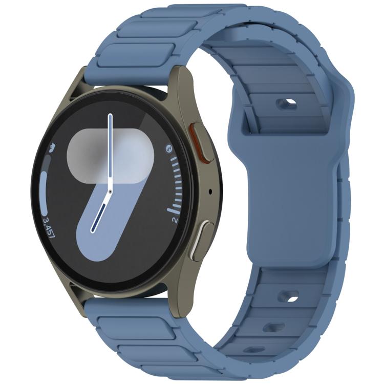 Cinturino per orologio in silicone a tinta unita a forma di I, 18mm