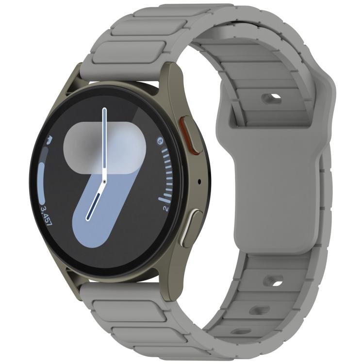 Cinturino per orologio in silicone a tinta unita a forma di I, 18mm