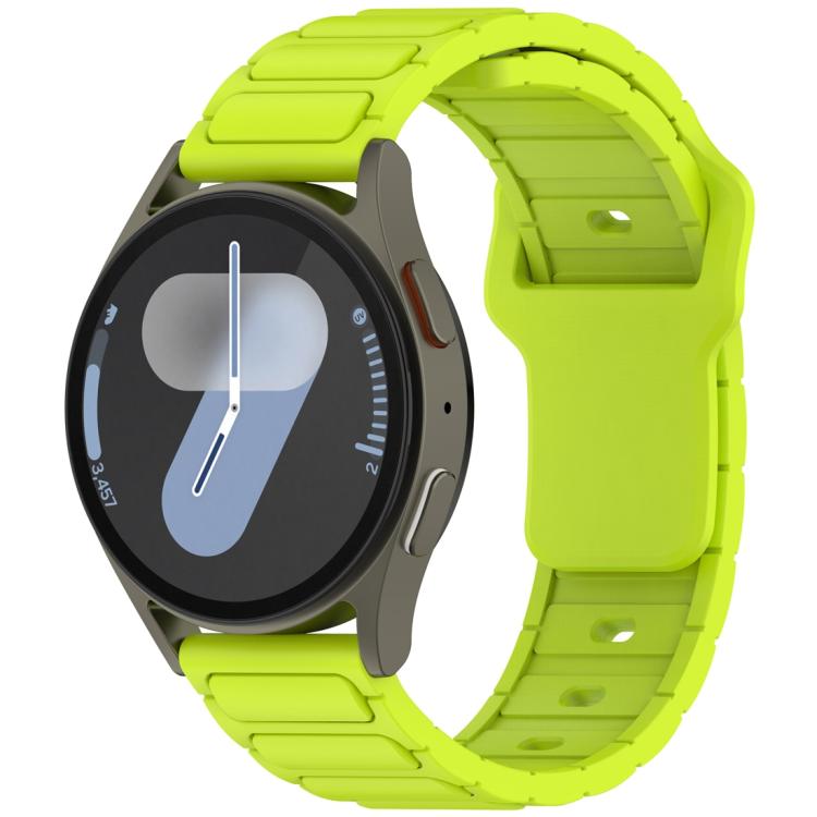 Cinturino per orologio in silicone a tinta unita a forma di I, 18mm