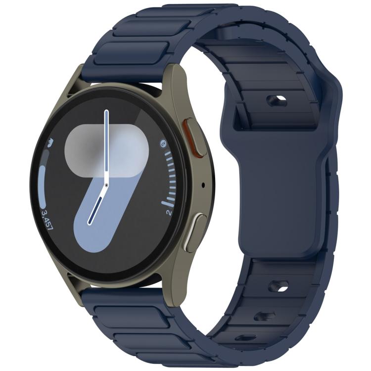 Cinturino per orologio in silicone a tinta unita a forma di I, 18mm