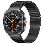 Cinturino per orologio in acciaio inox con fibbia milanese a forma di ombrello., For Samsung Galaxy Watch Ultra / Ultra 2025, For Samsung Galaxy Watch8 / Watch8 Classic
