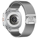Cinturino per orologio in acciaio al titanio con fibbia milanese a forma di ombrello., For Samsung Galaxy Watch Ultra / Ultra 2025, For Samsung Galaxy Watch8 / Watch8 Classic