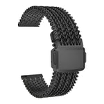 Cinturino per orologio in maglia magnetica in acciaio inossidabile, 22mm