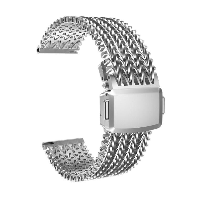 Cinturino per orologio in maglia magnetica in acciaio inossidabile, 22mm