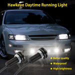 10 PCS 23mm 6LEDs SMD-5730 DC9-80V Moto Eagle Eye Light, 6LEDs SMD-5730, 6LEDs SMD-5730(White Light)