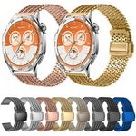 Cinturino per orologio in maglia magnetica in acciaio inossidabile, 22mm