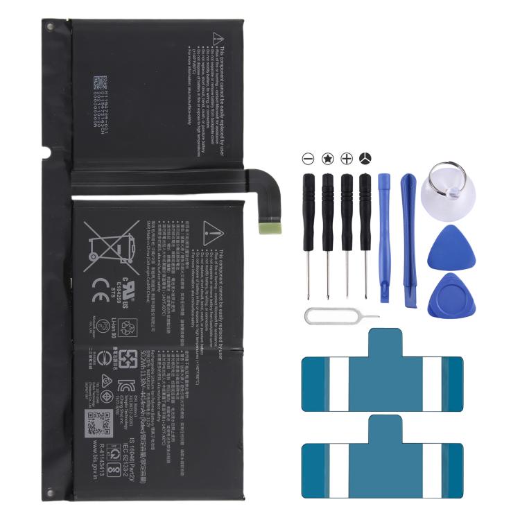 Batteria di ricambio da 4414 mAh per Microsoft Surface Pro 8 1982 1983 96BTA016H/DYNC01, For Microsoft Surface Pro 8