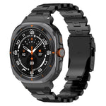 Cinturino per orologio in lega di titanio con fibbia di sicurezza a farfalla., For Samsung Galaxy Watch Ultra 47mm / Ultra 2025