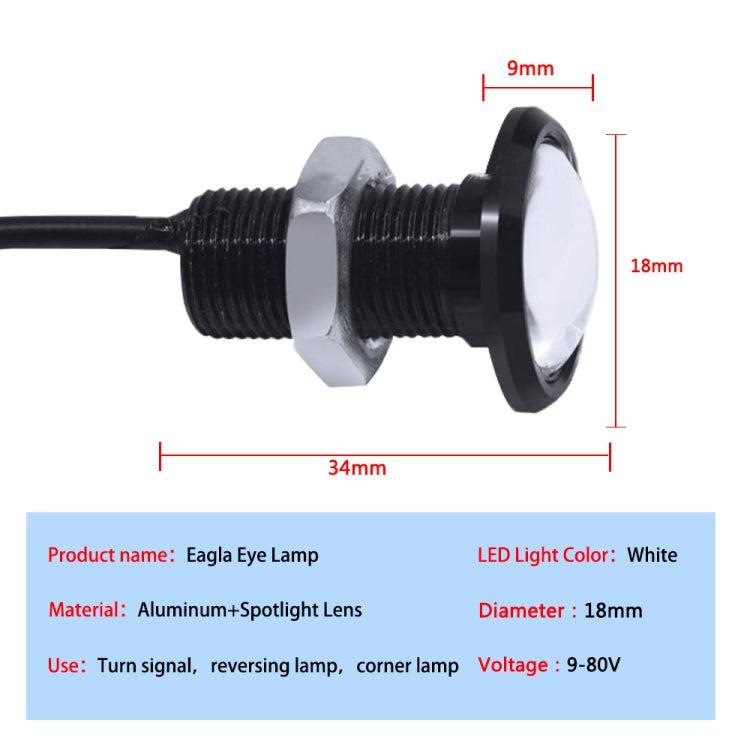 Le migliori offerte per 10 PCS 18mm 1.5W DC9-80V Motorcycle Eagle Eye Light Single Lens sono su ✓ Confronta prezzi e caratteristiche di prodotti nuovi e usati ✓ Molti articoli con consegna gratis!, 18mm Single Lens(Yellow Light)                        ...