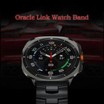 Cinturino per orologio con fibbia di sicurezza in lega di titanio, For Samsung Galaxy Watch Ultra 47mm / Ultra 2025