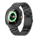 Cinturino per orologio in lega di titanio con fibbia piatta a tre perline, For Samsung Galaxy Watch Ultra / Ultra 2025, For Samsung Galaxy Watch8 / Watch8 Classic