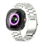 Cinturino per orologio in lega di titanio con fibbia piatta a tre perline, For Samsung Galaxy Watch Ultra / Ultra 2025, For Samsung Galaxy Watch8 / Watch8 Classic