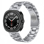 Cinturino per orologio in metallo di acciaio inossidabile con cinque perline, For Samsung Galaxy Watch Ultra / Ultra 2025, For Samsung Galaxy Watch8 / Watch8 Classic