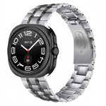 Cinturino per orologio in metallo di acciaio inossidabile con cinque perline, For Samsung Galaxy Watch Ultra / Ultra 2025, For Samsung Galaxy Watch8 / Watch8 Classic