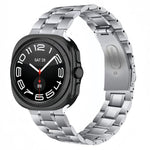 Cinturino per orologio in metallo di acciaio inossidabile con cinque perline, For Samsung Galaxy Watch Ultra / Ultra 2025, For Samsung Galaxy Watch8 / Watch8 Classic