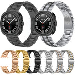 Cinturino per orologio in metallo di acciaio inossidabile con cinque perline, For Samsung Galaxy Watch Ultra / Ultra 2025, For Samsung Galaxy Watch8 / Watch8 Classic