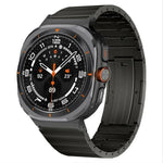 Cinturino per orologio in lega di titanio con fibbia a scorrimento laterale a sgancio rapido e un solo perno., For Samsung Galaxy Watch Ultra / Ultra 2025, For Samsung Galaxy Watch8 / Watch8 Classic