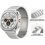 Cinturino per orologio in lega di titanio con fibbia a scorrimento laterale a sgancio rapido e un solo perno., For Samsung Galaxy Watch Ultra / Ultra 2025, For Samsung Galaxy Watch8 / Watch8 Classic