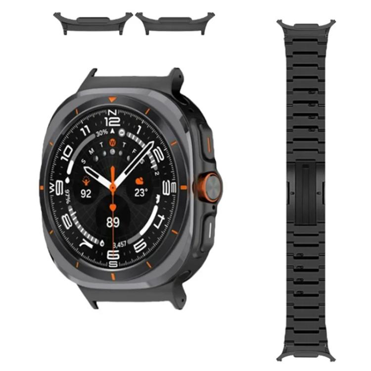 Cinturino per orologio in lega di titanio con fibbia a scorrimento laterale a sgancio rapido e un solo perno., For Samsung Galaxy Watch Ultra / Ultra 2025, For Samsung Galaxy Watch8 / Watch8 Classic