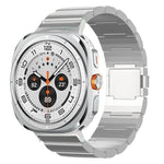 Cinturino per orologio in lega di titanio con fibbia magnetica a una perlina, For Samsung Galaxy Watch Ultra / Ultra 2025, For Samsung Galaxy Watch8 / Watch8 Classic
