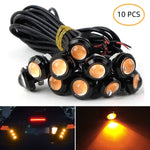 Le migliori offerte per 10 PCS 18mm 1.5W DC9-80V Motorcycle Eagle Eye Light Double Lens sono su ✓ Confronta prezzi e caratteristiche di prodotti nuovi e usati ✓ Molti articoli con consegna gratis!, 18mm Double Lens(Yellow Light)                        ...