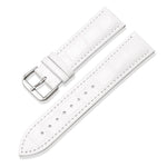 Cinturino per orologio in pelle con fibbia ad ardiglione e texture di bambù xDfind, 24mm for Suunto 9 / 9 Baro / D5 / Core / 7, 12mm, 14mm, 18mm