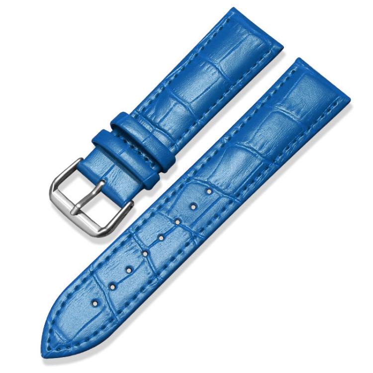 Cinturino per orologio in pelle con fibbia ad ardiglione e texture di bambù xDfind, 24mm for Suunto 9 / 9 Baro / D5 / Core / 7, 12mm, 14mm, 18mm