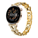 Cinturino per orologio xDfind Small Twist in metallo con diamanti, 20mm For COROS APEX 2 42mm / PACE 2, 20mm For Huawei Watch GT4 / GT3 / GT2, 20mm For Amazfit Bip U / Bip Lite / Bip 3 Pro, 20mm For Amazfit GTS4 Mini/3/2 /2e/2 Mini                     ...
