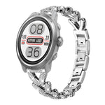Cinturino per orologio xDfind Small Twist in metallo con diamanti, 20mm For COROS APEX 2 42mm / PACE 2, 20mm For Huawei Watch GT4 / GT3 / GT2, 20mm For Amazfit Bip U / Bip Lite / Bip 3 Pro, 20mm For Amazfit GTS4 Mini/3/2 /2e/2 Mini                     ...