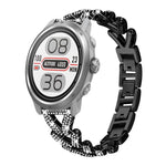 Cinturino per orologio xDfind Small Twist in metallo con diamanti, 20mm For COROS APEX 2 42mm / PACE 2, 20mm For Huawei Watch GT4 / GT3 / GT2, 20mm For Amazfit Bip U / Bip Lite / Bip 3 Pro, 20mm For Amazfit GTS4 Mini/3/2 /2e/2 Mini                     ...