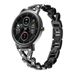Cinturino per orologio xDfind Small Twist in metallo con diamanti, 20mm For Garmin Vivomove Sport / Vivoactive5 / 3, 20mm For Garmin Venu / Venu 2 / Sq / Sq2, 20mm, 20mm For Xiaomi Mibro Air / Mibro Lite, 20mm For Honor Watch SE / Magic Watch2 42mm