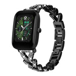 Cinturino per orologio xDfind Small Twist in metallo con diamanti, 20mm For COROS APEX 2 42mm / PACE 2, 20mm For Huawei Watch GT4 / GT3 / GT2, 20mm For Amazfit Bip U / Bip Lite / Bip 3 Pro, 20mm For Amazfit GTS4 Mini/3/2 /2e/2 Mini                     ...