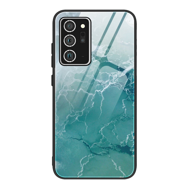 Custodia vetro con motivo marmo per Samsung Galaxy Note10 Lite e