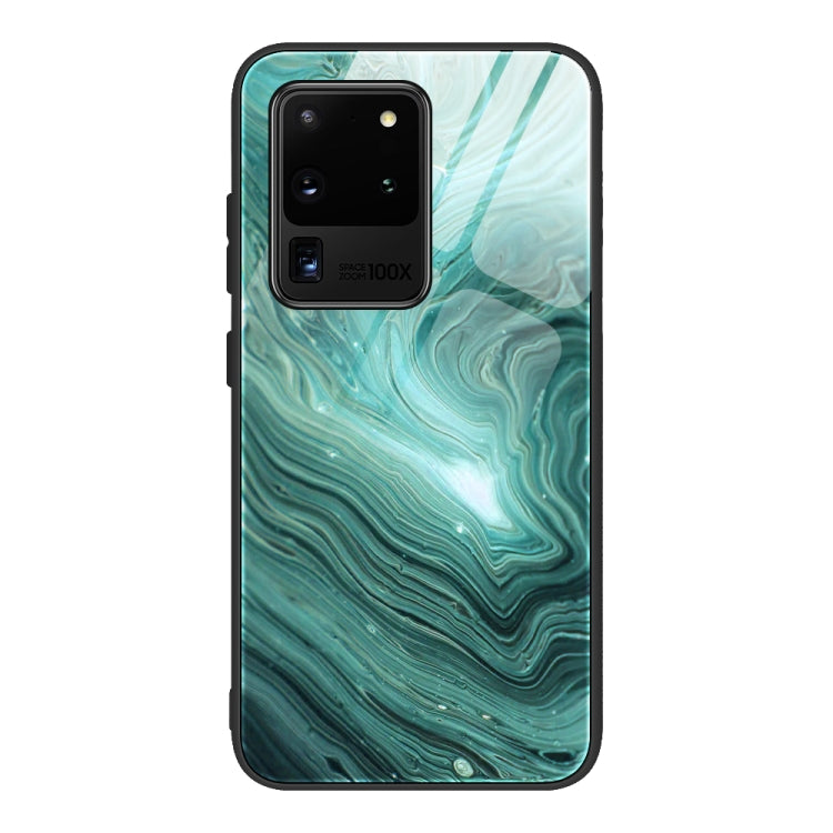 Custodia vetro con motivo marmo per Samsung Galaxy Note10 Lite e