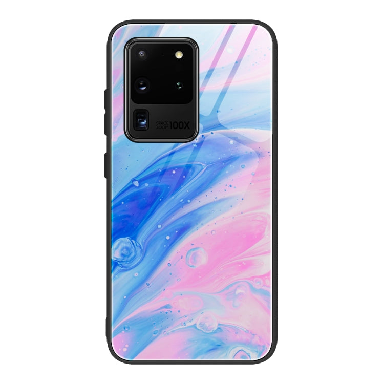 Custodia vetro con motivo marmo per Samsung Galaxy Note10 Lite e