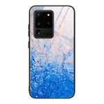 Custodia vetro con motivo marmo per Samsung Galaxy Note10 Lite e