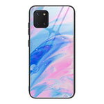 Custodia vetro con motivo marmo per Samsung Galaxy Note10 Lite e
