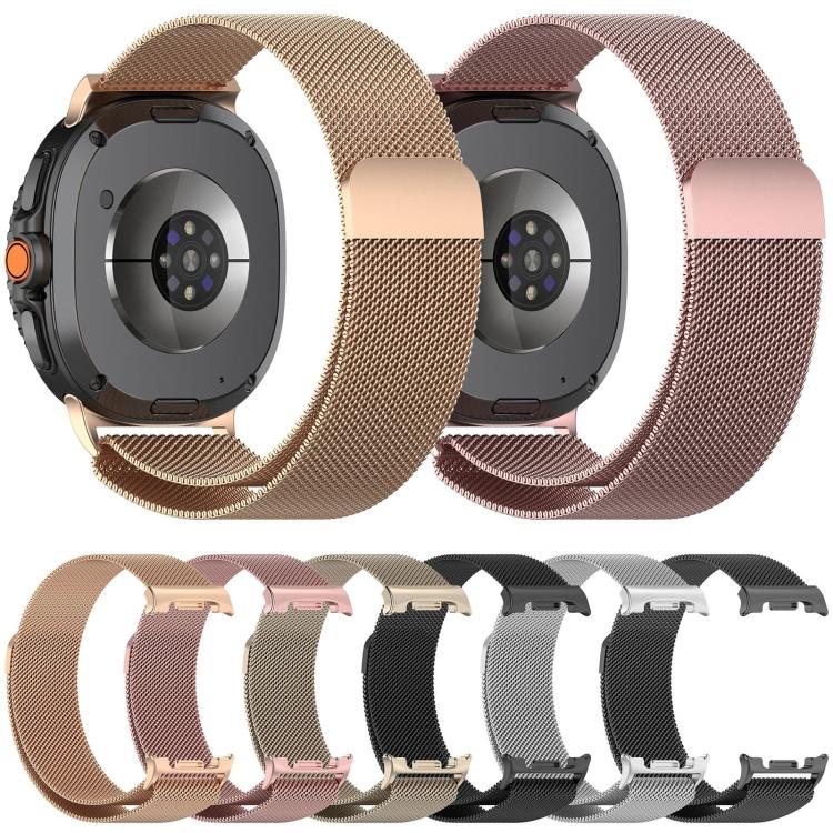 xDfind Cinturino per orologio in metallo magnetico milanese, For Samsung Galaxy Watch 8 / Watch 8 Classic