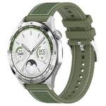 Cinturino per orologio xDfind ibrido in nylon intrecciato e silicone, 20mm, 22mm