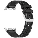 Cinturino per orologio xDfind ibrido in nylon intrecciato e silicone, For Samsung Galaxy Watch 8 / 8 Classic 22mm
