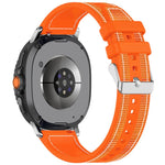 Cinturino per orologio xDfind ibrido in nylon intrecciato e silicone, For Samsung Galaxy Watch 8 / 8 Classic 22mm