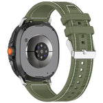 Cinturino per orologio xDfind ibrido in nylon intrecciato e silicone, For Samsung Galaxy Watch 8 / 8 Classic 22mm