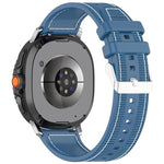 Cinturino per orologio xDfind ibrido in nylon intrecciato e silicone, For Samsung Galaxy Watch 8 / 8 Classic 22mm