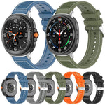 Cinturino per orologio xDfind ibrido in nylon intrecciato e silicone, For Samsung Galaxy Watch 8 / 8 Classic 22mm