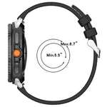 Cinturino per orologio xDfind ibrido in nylon intrecciato e silicone, For Samsung Galaxy Watch 8 / 8 Classic 22mm