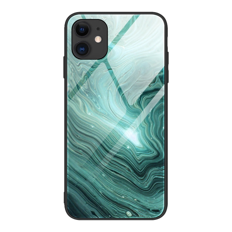 Custodia vetro marmo per iPhone 12 mini, 12 Pro Max, 11 Pro