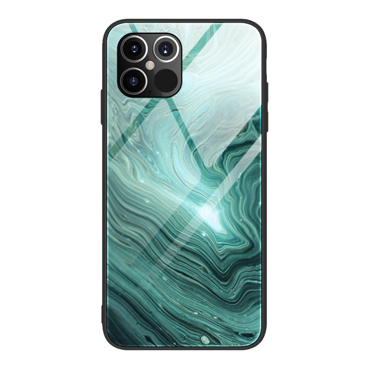 Custodia vetro marmo per iPhone 12 mini, 12 Pro Max, 11 Pro