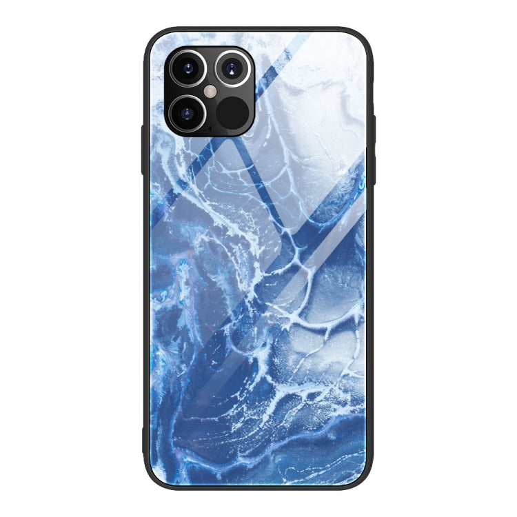 Custodia vetro marmo per iPhone 12 mini, 12 Pro Max, 11 Pro