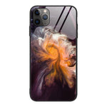 Custodia vetro marmo per iPhone 12 mini, 12 Pro Max, 11 Pro