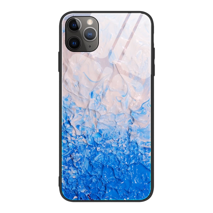 Custodia vetro marmo per iPhone 12 mini, 12 Pro Max, 11 Pro